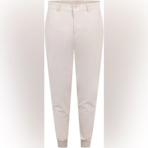 J Lindeberg Cream Golf Joggers